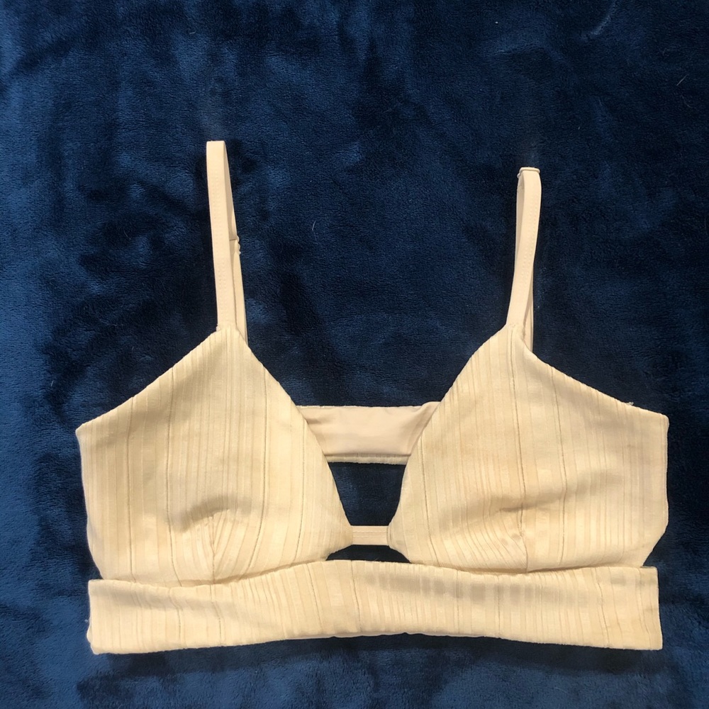Tavik swimwear cream bikini medium set
